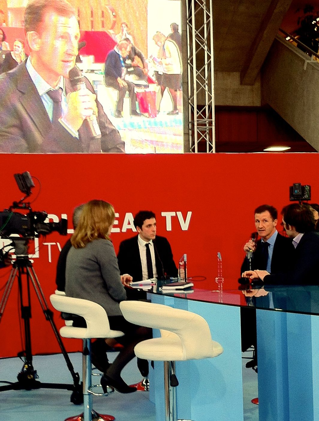 Plateau TV : Remise du prix de l’innovation Cleantech à Comwatt au salon Pollutec par Cleantech republic