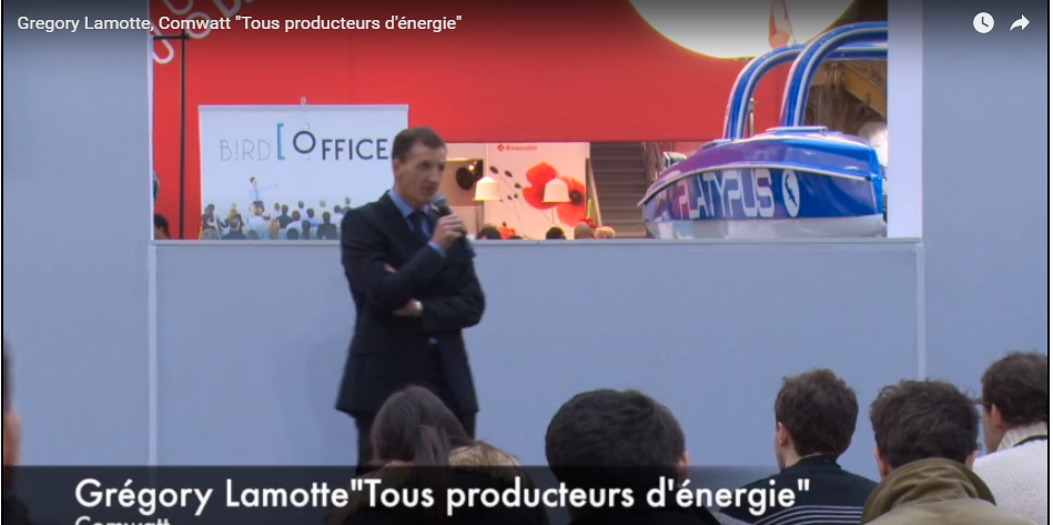 Comwatt “Tous producteurs d’énergie”