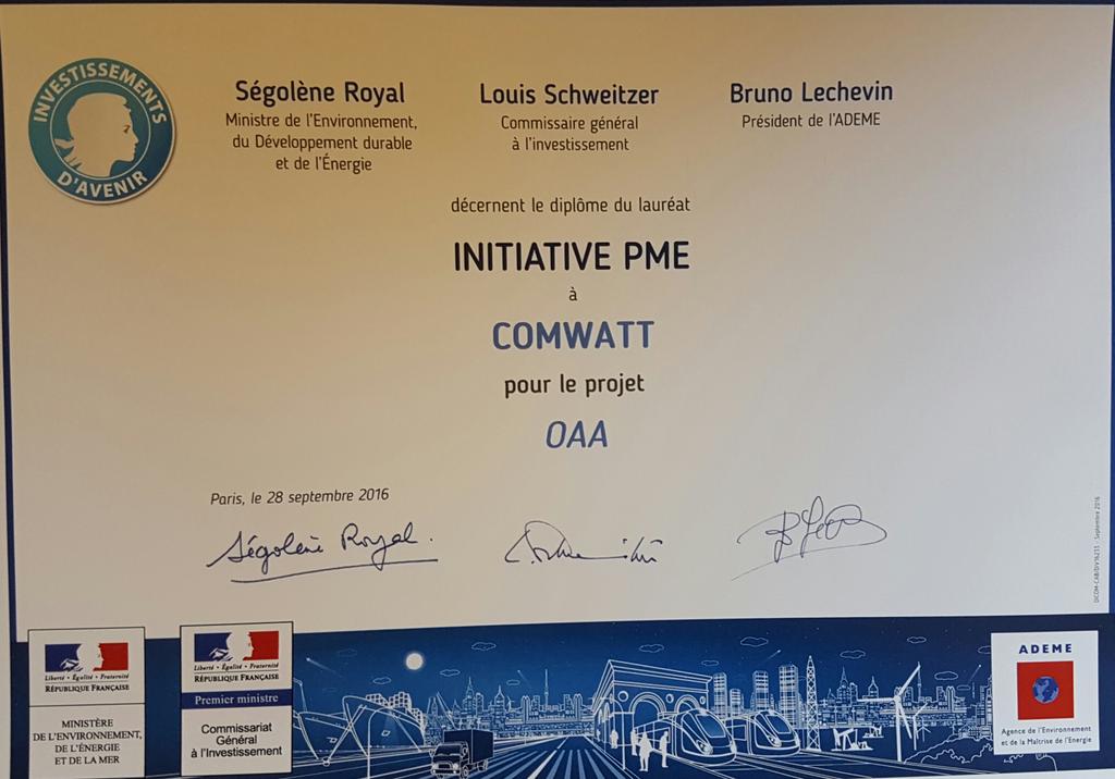 Prix ADEME et du ministère de l’environnement