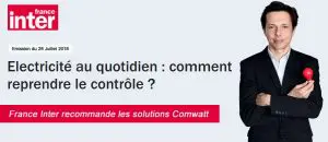 France Inter prescrit les solutions Comwatt