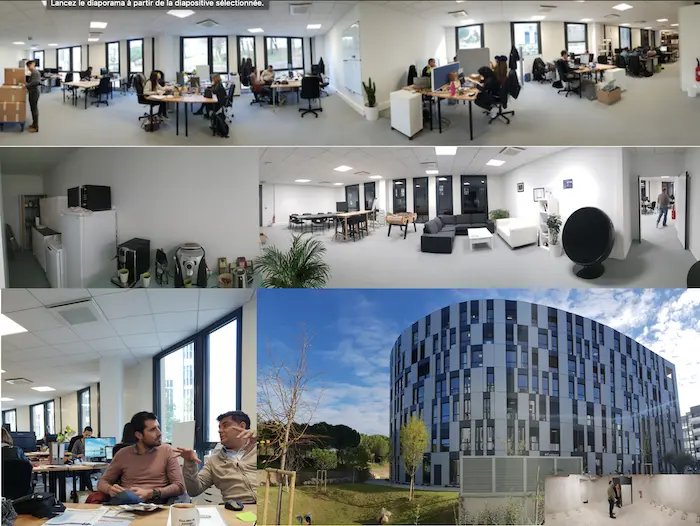 des bureaux ultra sympa