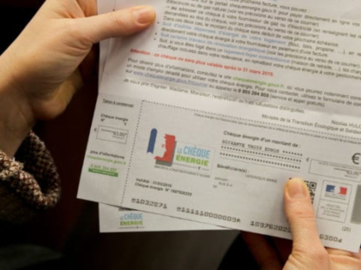 Comment avoir un cheque energie