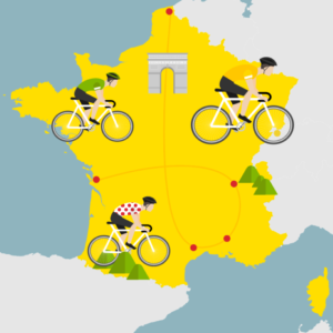 carte tour de france